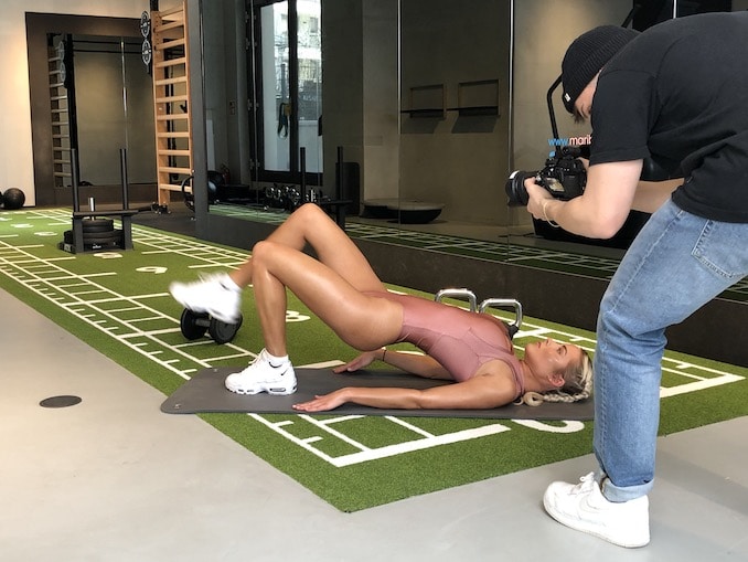 Marrilor Workout Video - Making of